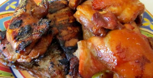 Paleo Baked or Grilled Chicken Thighs
